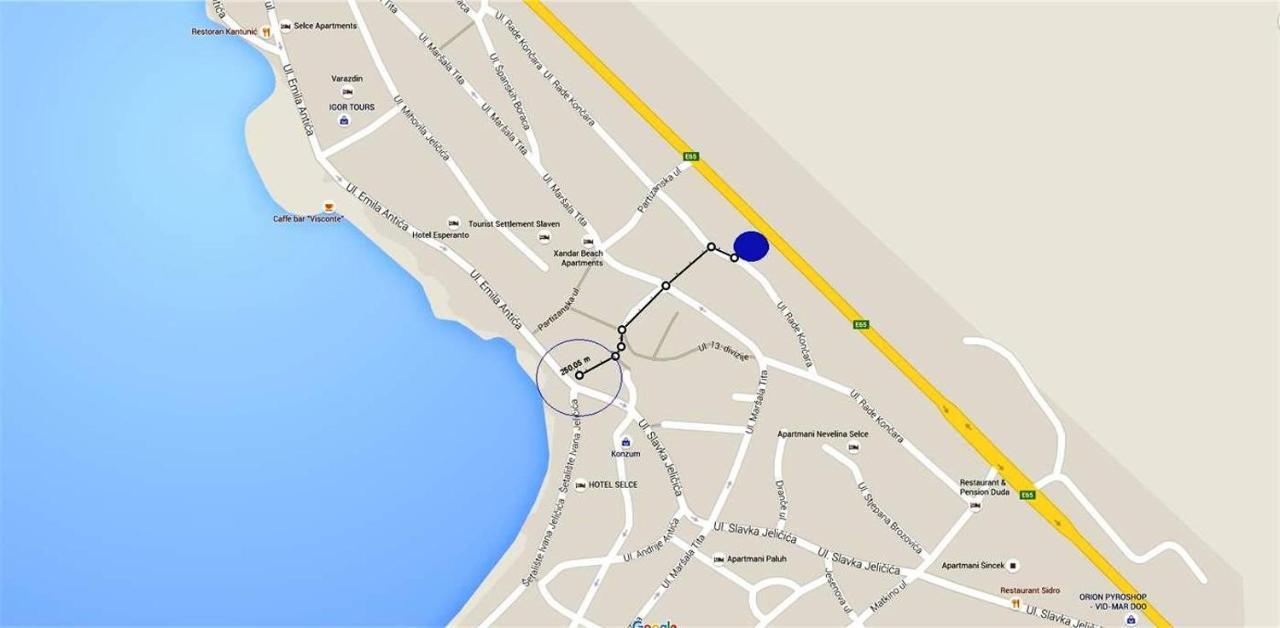 סלצה Apartments Adriatic 3 מראה חיצוני תמונה
